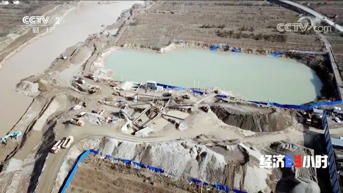 甘肅渭河砂石場導致水土流失，生態環境亟需整治