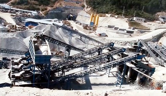 <b>時產1200噸基建骨料破碎制砂生產線</b>