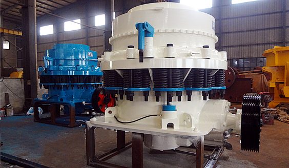 <b>彈簧圓錐破碎機組建的鐵礦生產線</b>