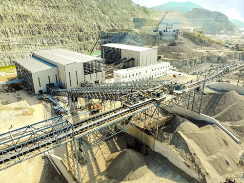 <b>浙江交投山年產1500萬噸砂石骨料生產線加快建設</b>